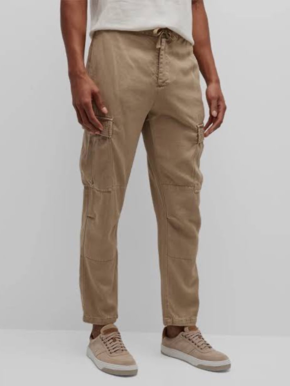 Officine Générale Jay Cargo Pants Beige Men’s Size 31